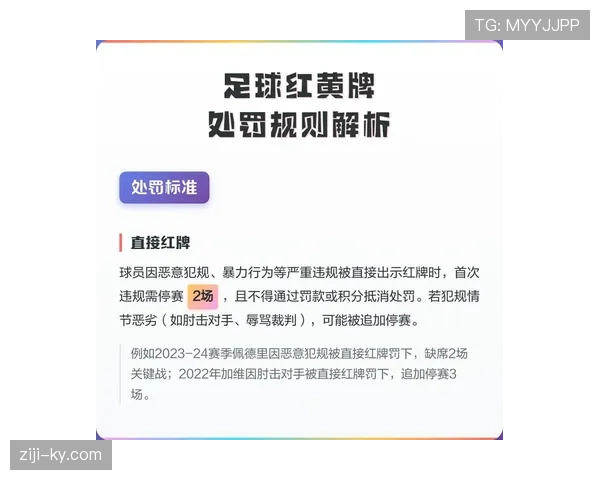 累计犯规并非自动红牌：黄牌累积与停赛规则的适用要点